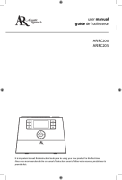 Acoustic Research ARIR-C200 - Owners Manual 